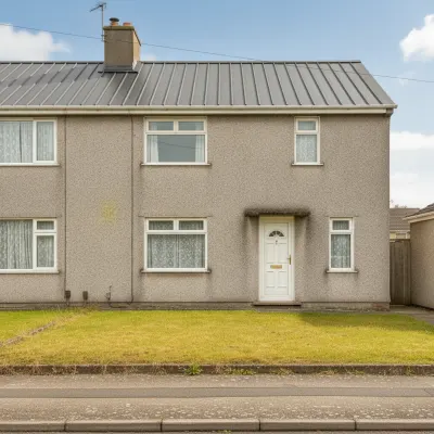 Roof replacement visualised with AI &mdash; before and after